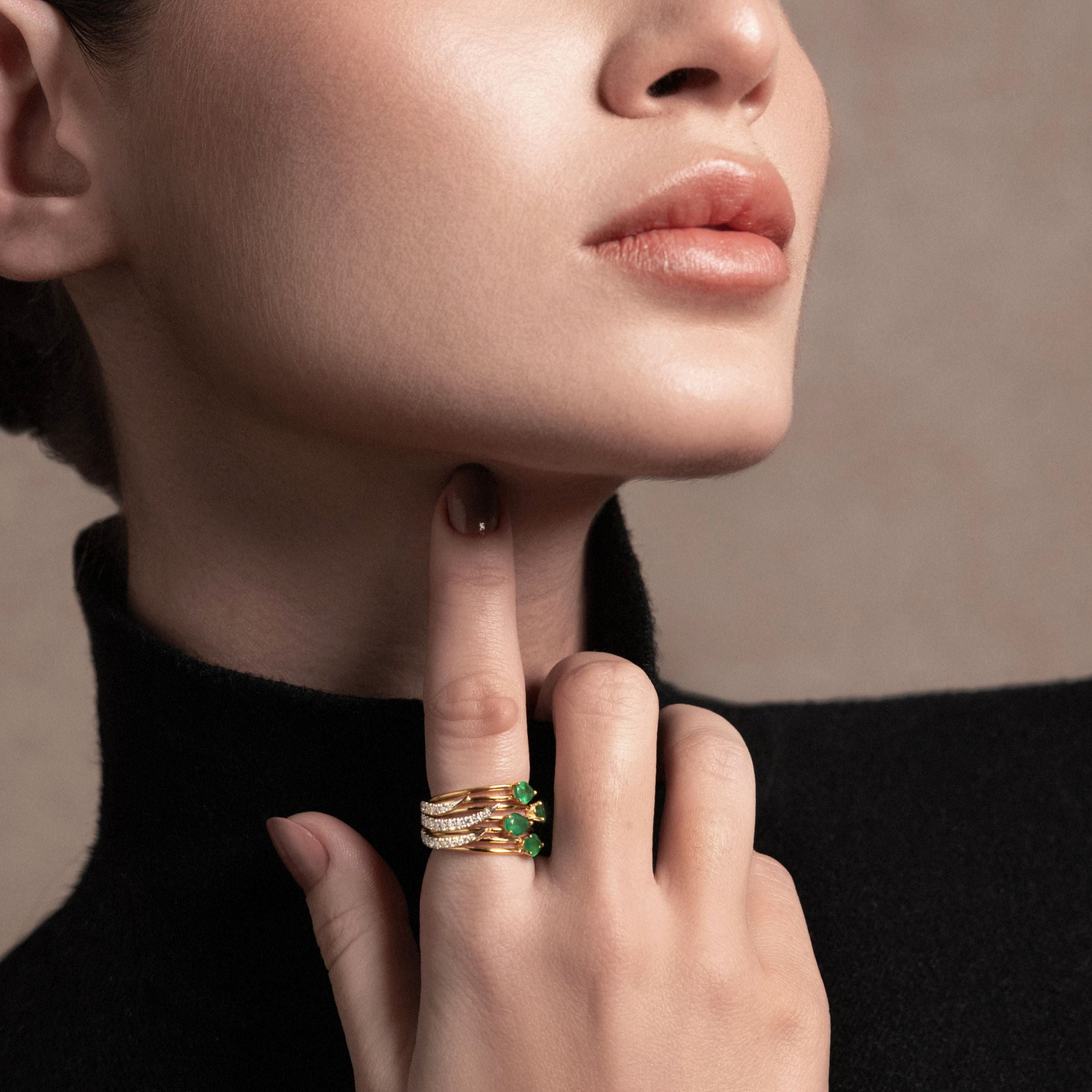 Peacock Ring