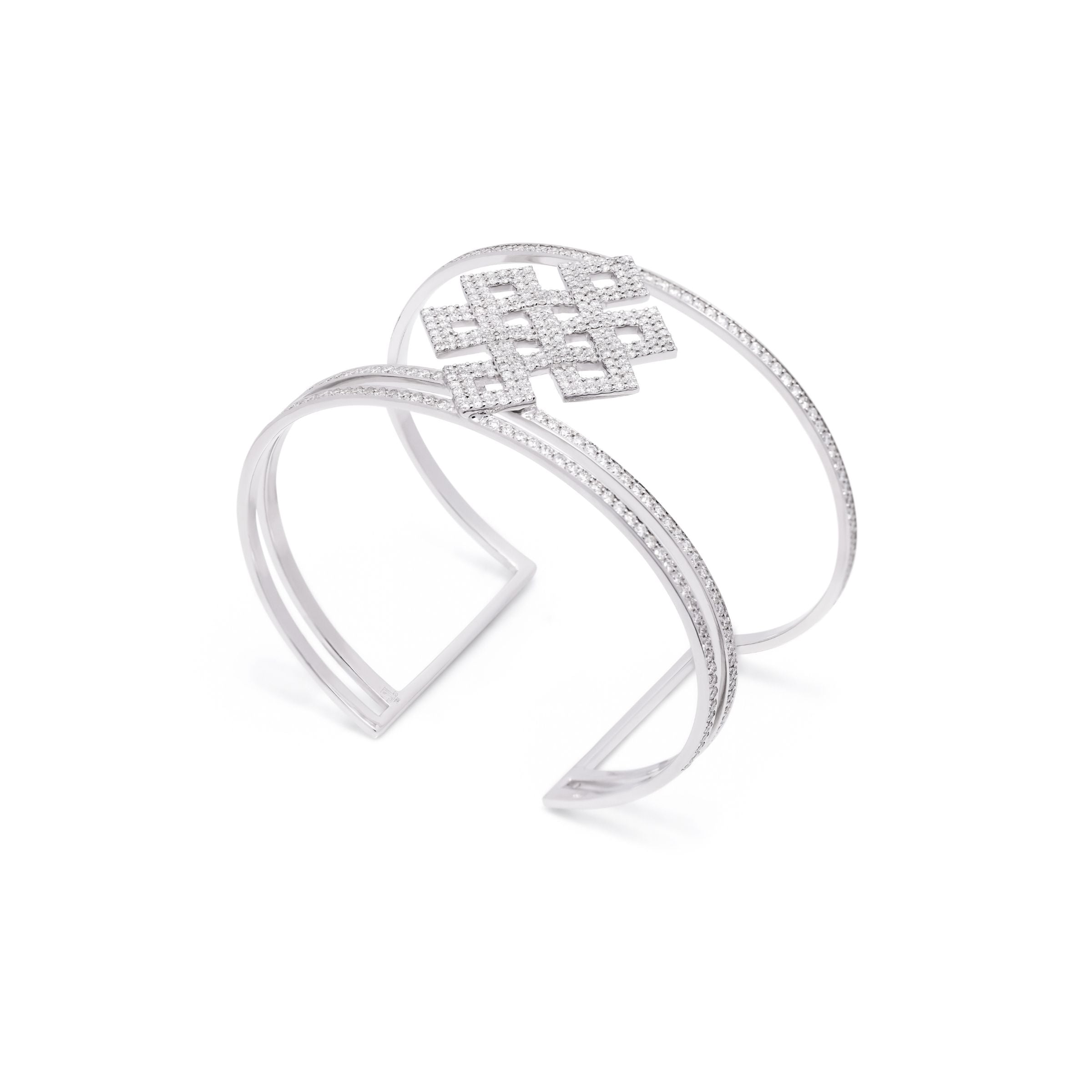 Power Knot Dual Bangle