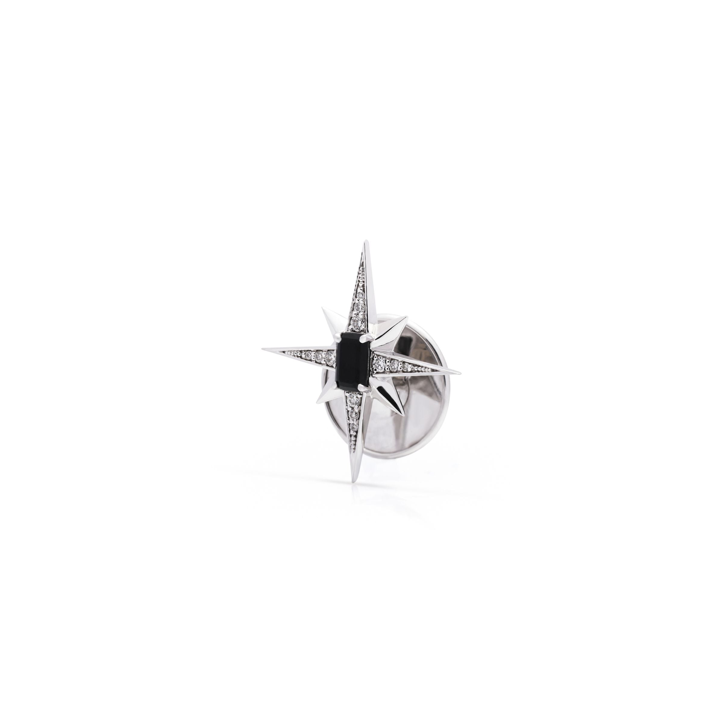 Stellar Black Onyx Pin