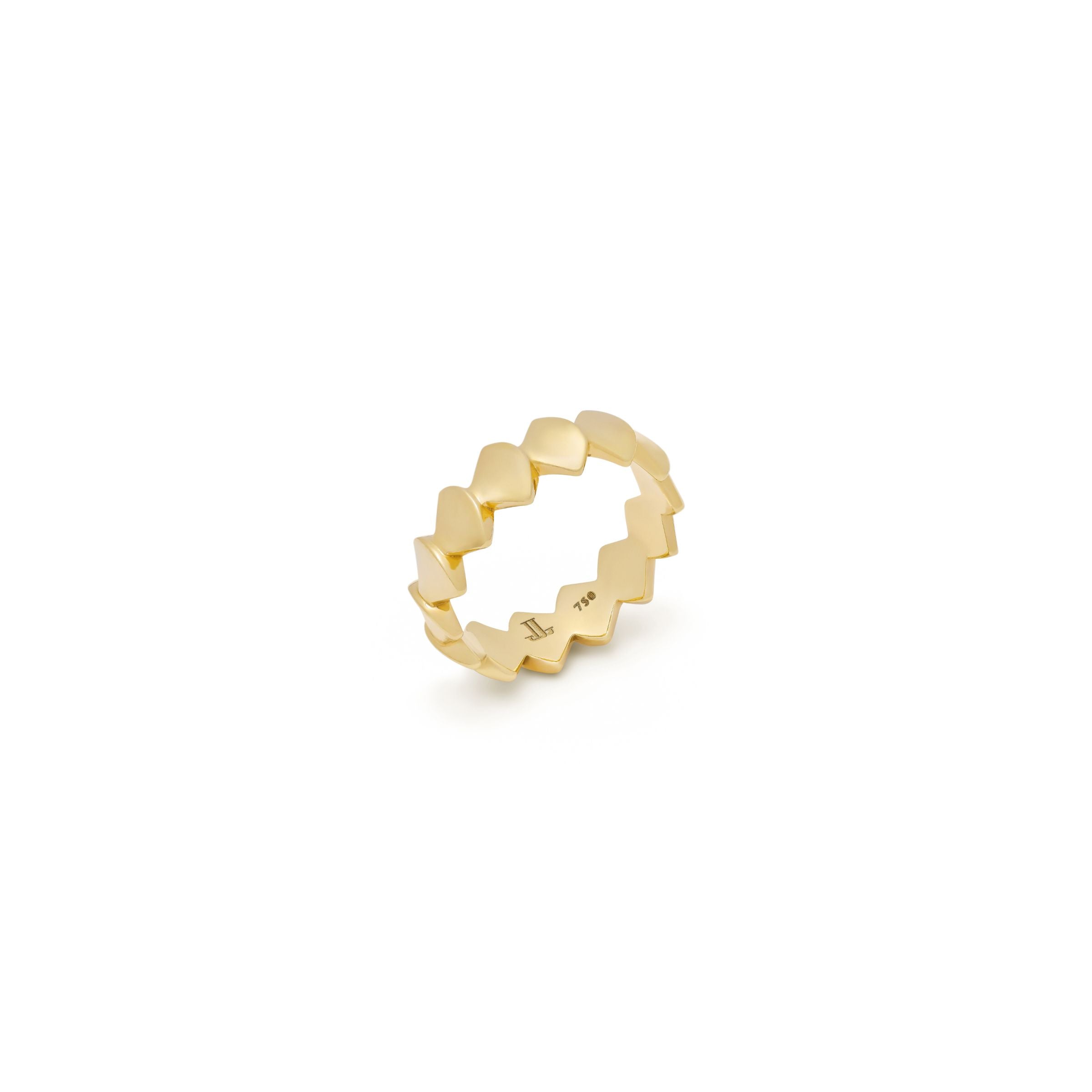 Reborn Plain Ring in Yellow Gold